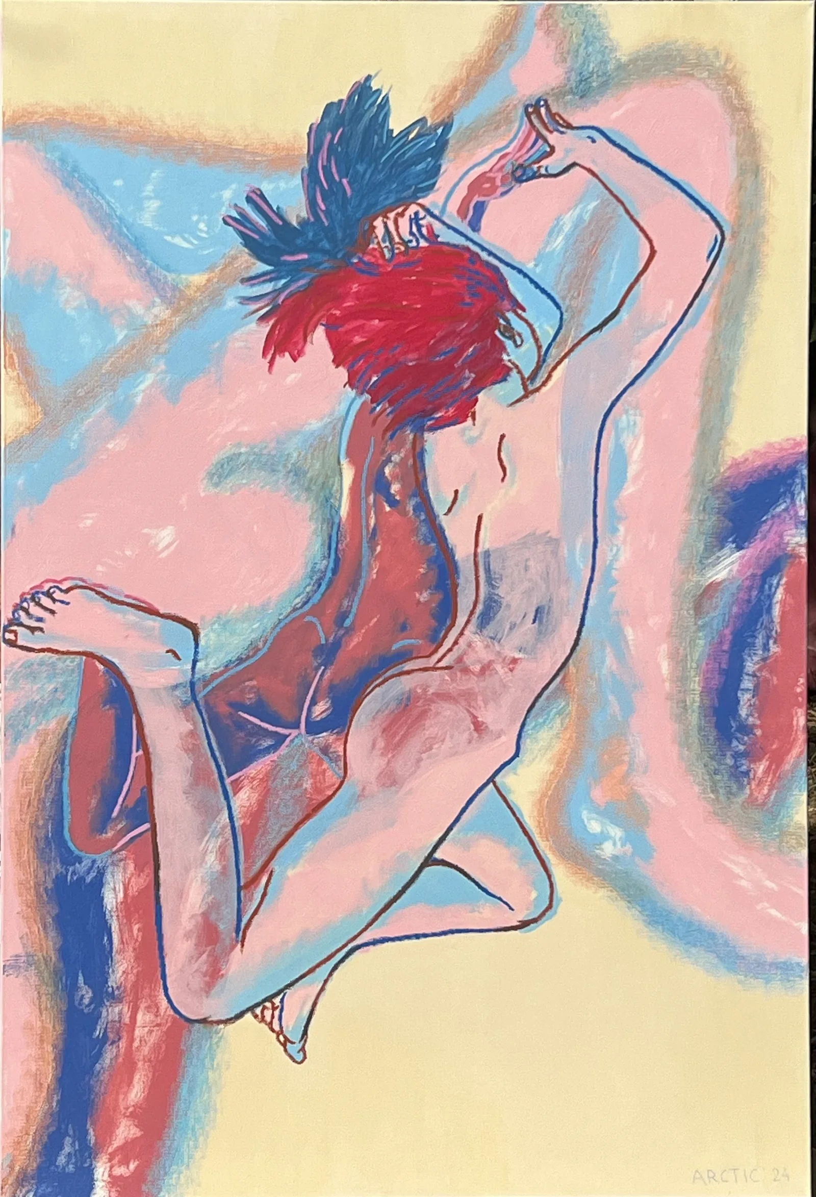 Мария Евдокимова, Автопортрет в рекурсии #49 (11), 2024