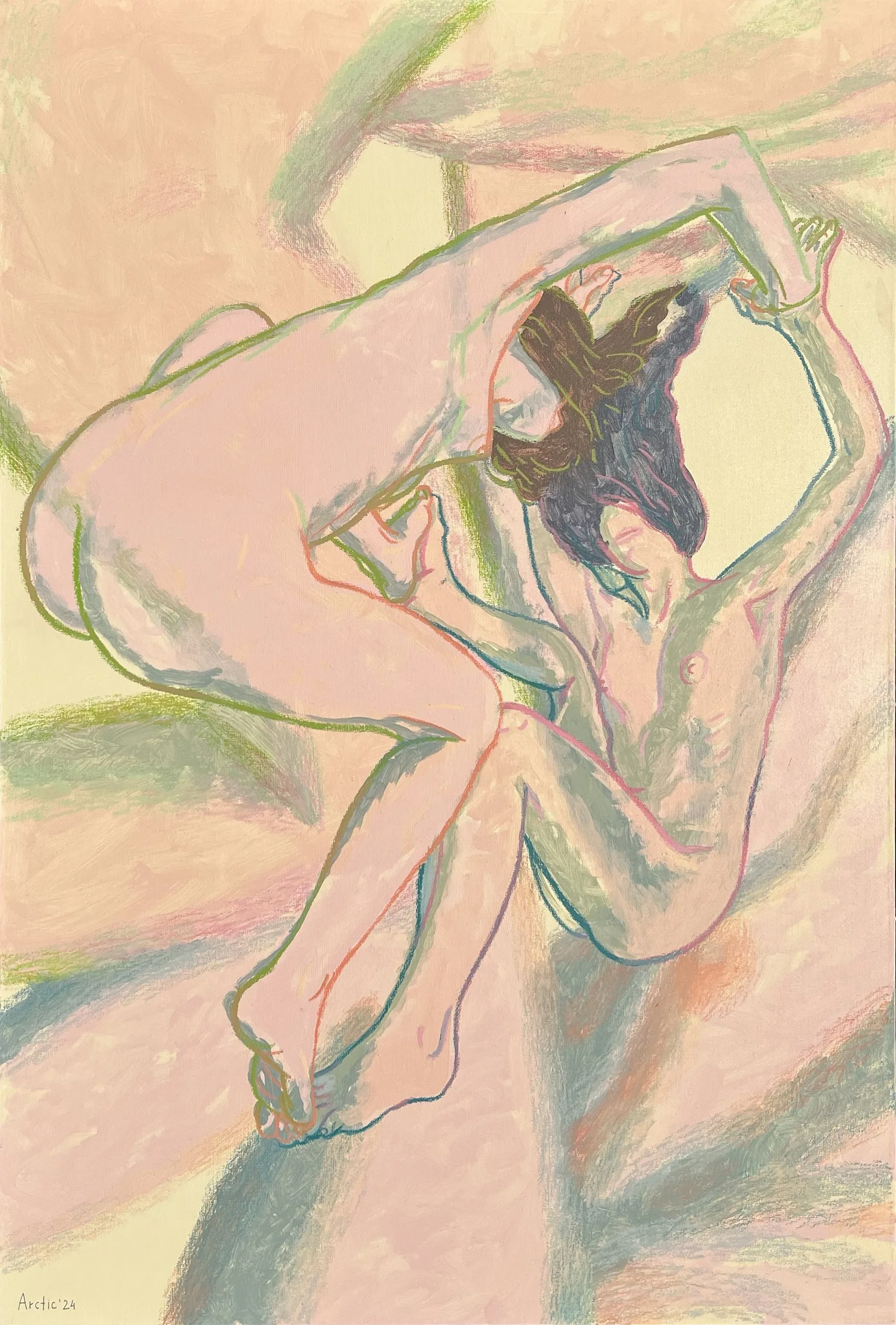 Мария Евдокимова, Автопортрет в рекурсии #52 (14), 2024
