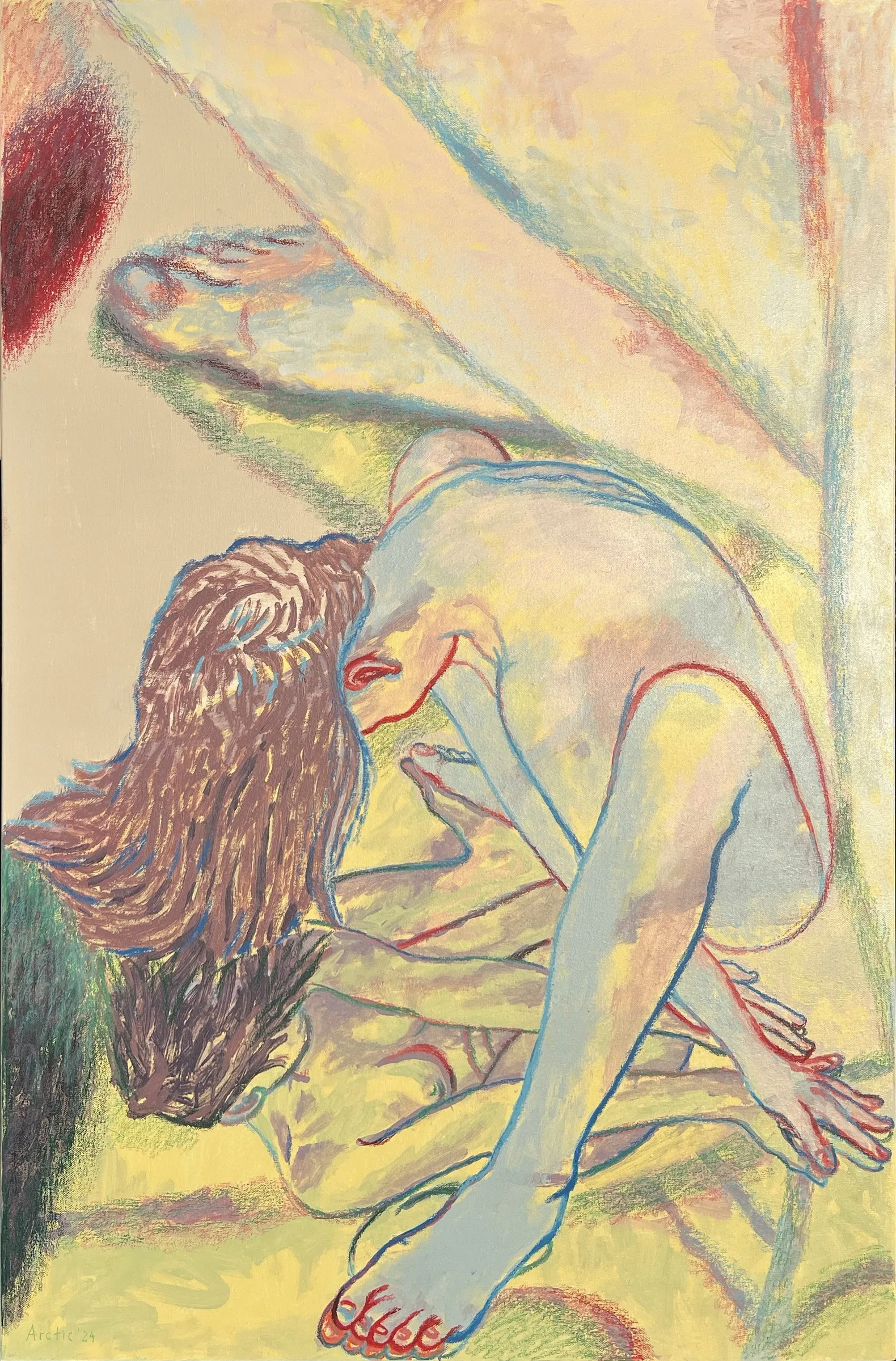 Мария Евдокимова, Автопортрет в рекурсии #55 (17), 2024